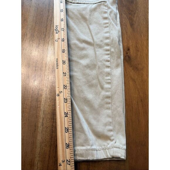 Cisono Juniors Khaki Cargo Jogger Pants Size 5 - Picture 7 of 7